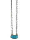 Kingman Turquoise Necklace by Loretta Degauto (NK5665)