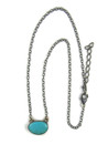 Kingman Turquoise Necklace by Loretta Degauto (NK5666)