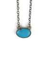 Kingman Turquoise Necklace by Loretta Degauto (NK5667)