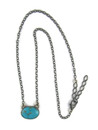 Kingman Turquoise Necklace by Loretta Degauto (NK5669)