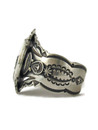 White Buffalo Cuff Bracelet by Aaron Toadlena (BR8744)