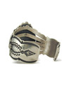 White Buffalo Cuff Bracelet by Aaron Toadlena (BR8744)