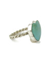 Turquoise Heart Ring Size 9 1/4 by Mildred Parkhurst (RG9615)