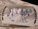 Zuni Inlay Wolf Belt Buckle - Edaake