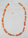 Spiny Oyster Shell & Opal Bead Necklace - Adjustable Length