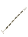 Silver Channel Link Bracelet by Francis Jones (BR5501)
