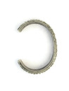 Silver Tufa Cast Bracelet by Ernest Rangel (BR5584)