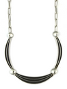 Silver Channel Necklace by Francis Jones