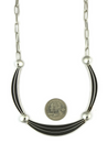 Silver Channel Necklace by Francis Jones