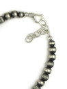 Silver Bead Bracelet - Large (BR6076)