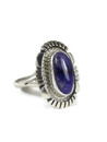 Silver Sugilite Ring Size 8 (RG4569) 