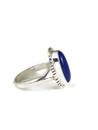 Silver Lapis Ring Size 9 (RG4583)