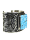 Kingman Turquoise Cuff Bracelet by Sunshine Reeves (BR7002)