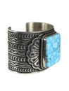 Kingman Turquoise Cuff Bracelet by Sunshine Reeves (BR7002)