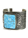 Kingman Turquoise Cuff Bracelet by Sunshine Reeves (BR7002)