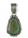 Royston Turquoise Pendant by Rick Werito (PD4379)