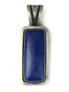Large Silver Lapis Pendant by Cooper Willie (PD4383)