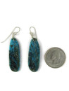 Turquoise Slab Earrings (ER5915)