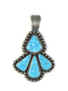 Kingman Turquoise Pendant by Happy Piaso (PD5030)