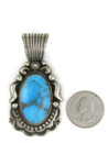 Kingman Turquoise Pendant by Albert Jake (PD5035) 