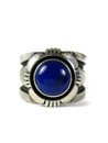 Silver Lapis Ring Size 8 By Cooper Willie (RG6039)