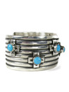 Sleeping Beauty Turquoise Cross Bracelet by Andy Cadman (BR6587)