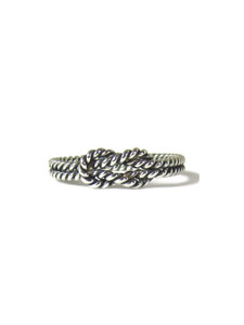 Sterling Silver Rope Knot Ring Size 8 (RG7234-S8) Sterling Silver Rope Knot Ring Size 8 (RG7234-S8)