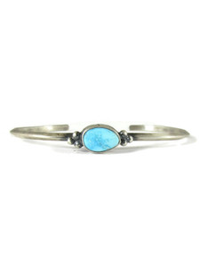 Dainty Kingman Turquoise Bracelet (BR8035)