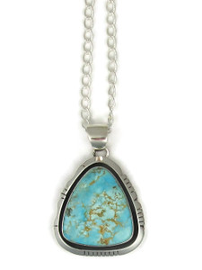 Kingman Turquoise Pendant by Lucy Valencia (PD6263)