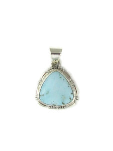 Dry Creek Turquoise Pendant by Larry Yazzie (PD6343)