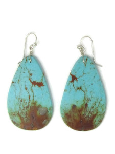 Turquoise Slab Earrings (ER9118)