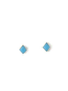 Turquoise Stud Earrings by MaryAnn Neha (ER6502)