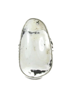 White Buffalo Ring Size 7 1/4 by Burt Francisco (RG9323) White Buffalo Ring Size 7 1/4 by Burt Francisco (RG9323)