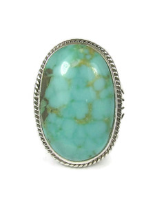 Tyrone Turquoise Ring Size 9 by Burt Francisco (RG9342) Tyrone Turquoise Ring Size 9 by Burt Francisco (RG9342)