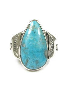 Turquoise Mountain Ring Size 12 by Edison Gruber (RG9345) Turquoise Mountain Ring Size 12 by Edison Gruber (RG9345)