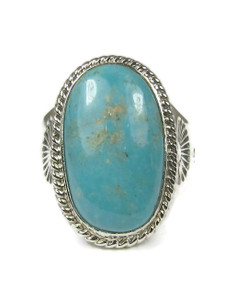 Turquoise Mountain Ring Size 10 by Edison Gruber (RG9346)