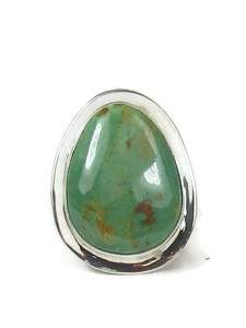Sonoran Turquoise Ring Size 9 1/2 by Lucy Valencia (RG9349) Sonoran Turquoise Ring Size 9 1/2 by Lucy Valencia (RG9349)