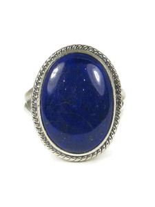 Silver Lapis Ring Size 7 by Kathy Francisco (RG9362-S7) Silver Lapis Ring Size 7 by Kathy Francisco (RG9362-S7)