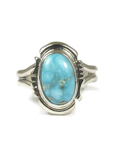 White Water Turquoise Ring Size 8 by Jake Sampson (RG9505) White Water Turquoise Ring Size 8 by Jake Sampson (RG9505)
