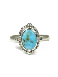 Kingman Turquoise Ring Size 6 by Burt Francisco (RG9511) Kingman Turquoise Ring Size 6 by Burt Francisco (RG9511)