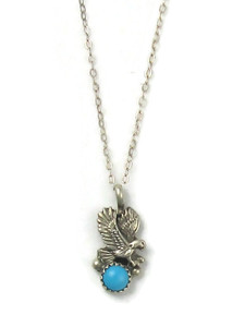 Sleeping Beauty Turquoise Eagle Pendant (PD6433) Sleeping Beauty Turquoise Eagle Pendant (PD6433)