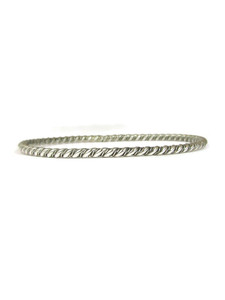 Silver Bangle Bracelet by Elaine Tahe (BR8446) Silver Bangle Bracelet by Elaine Tahe (BR8446)