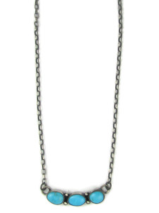Kingman Turquoise Necklace by Angela Martin (NK5541)