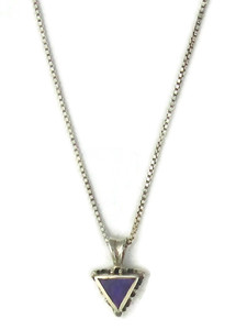 Small Sugilite Triangle Pendant (PD6465)