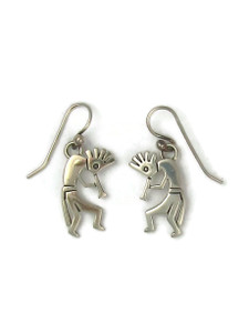 Silver Kokopelli Earrings (ER6563)
