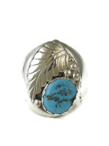 Kingman Turquoise Ring Size 10 1/2 (RG9473)