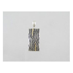 14k Gold & Sterling Silver Pendant 14k Gold & Sterling Silver Pendant