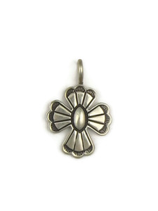 Small Silver Cross Charm Small Silver Cross Charm