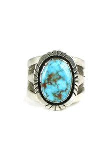 Kingman Turquoise Ring Size 10 by Cooper Willie (RG5066) Kingman Turquoise Ring Size 10 by Cooper Willie (RG5066)