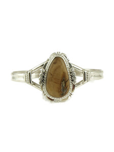 Fossilized Mammoth Tooth Ivory Bracelet by John Nelson (BR6226) Fossilized Mammoth Tooth Ivory Bracelet by John Nelson (BR6226)